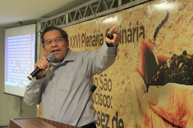 Luiz Alberto Rodrigues Dourado na apresentação