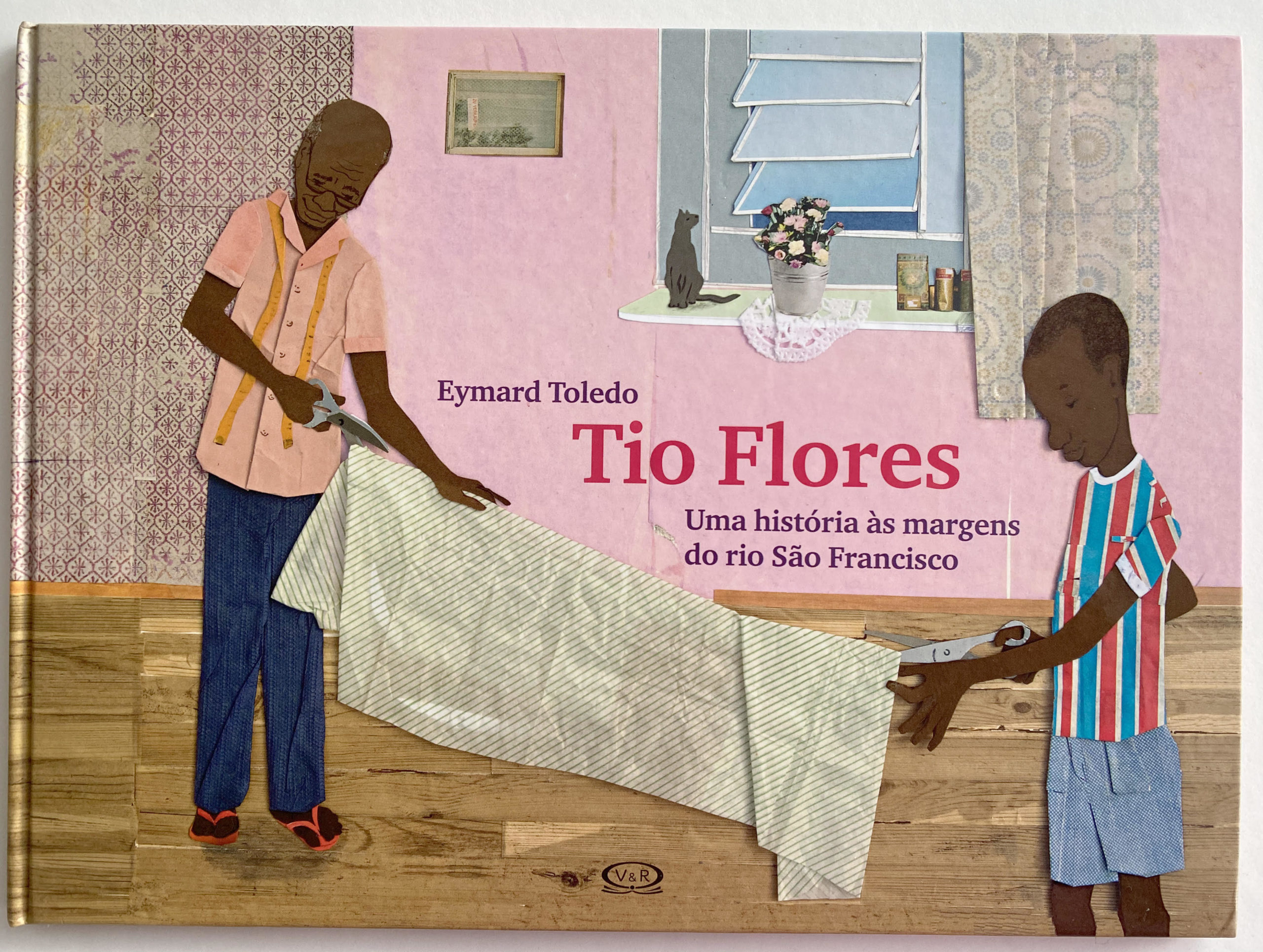 Capa do livro Tio Flores, de Eymard Toledo.